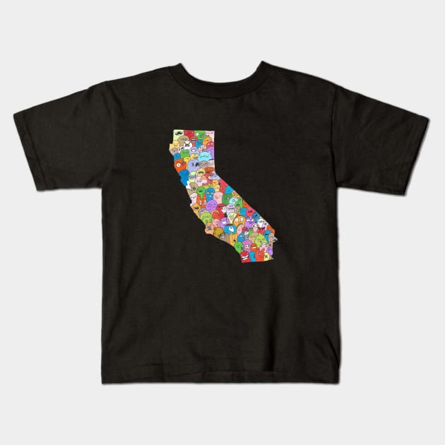 California Kids T-Shirt by b_taco_designs